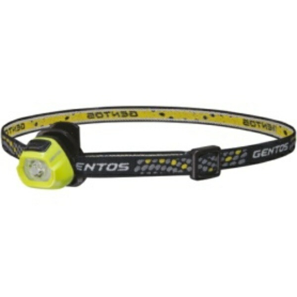 Gentos Compact Headlamp Yellow Green HC-24YG 1 piece 069-6339