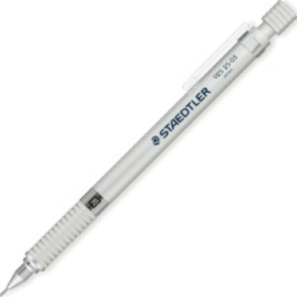 STAEDTLER 0.3mm Mechanical Pencil for Drafting, Silver Series 925 25-03