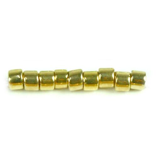 MIYUKI Delica Beads Glass Beads 3g Light Gold Plated DB34-3G
