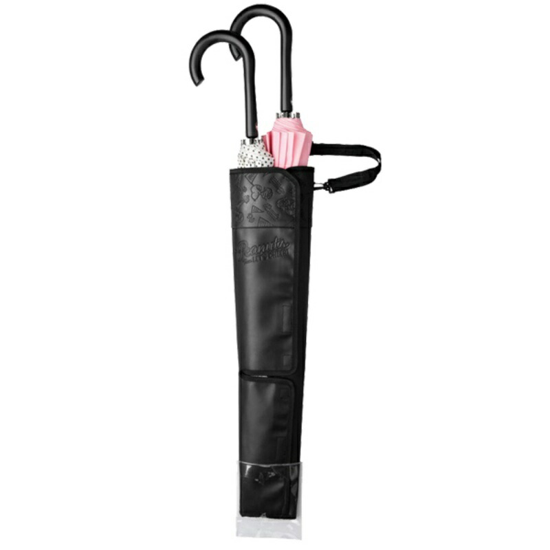BONFORM Umbrella Holder Snoopy Cheer 2 Waterproof Holds up to 5 Umbrellas Length 60cm Black 7259-06BK
