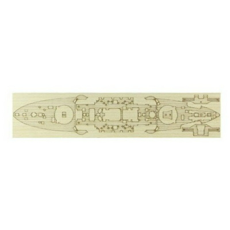 Hasegawa 1/700 Imperial Japanese Navy Battleship Mikasa Wooden Deck QG60