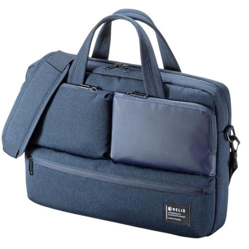 Sanwa Supply Casual PC Bag for 15.6-inch Wide Laptops, Navy BAG-CA10NV
