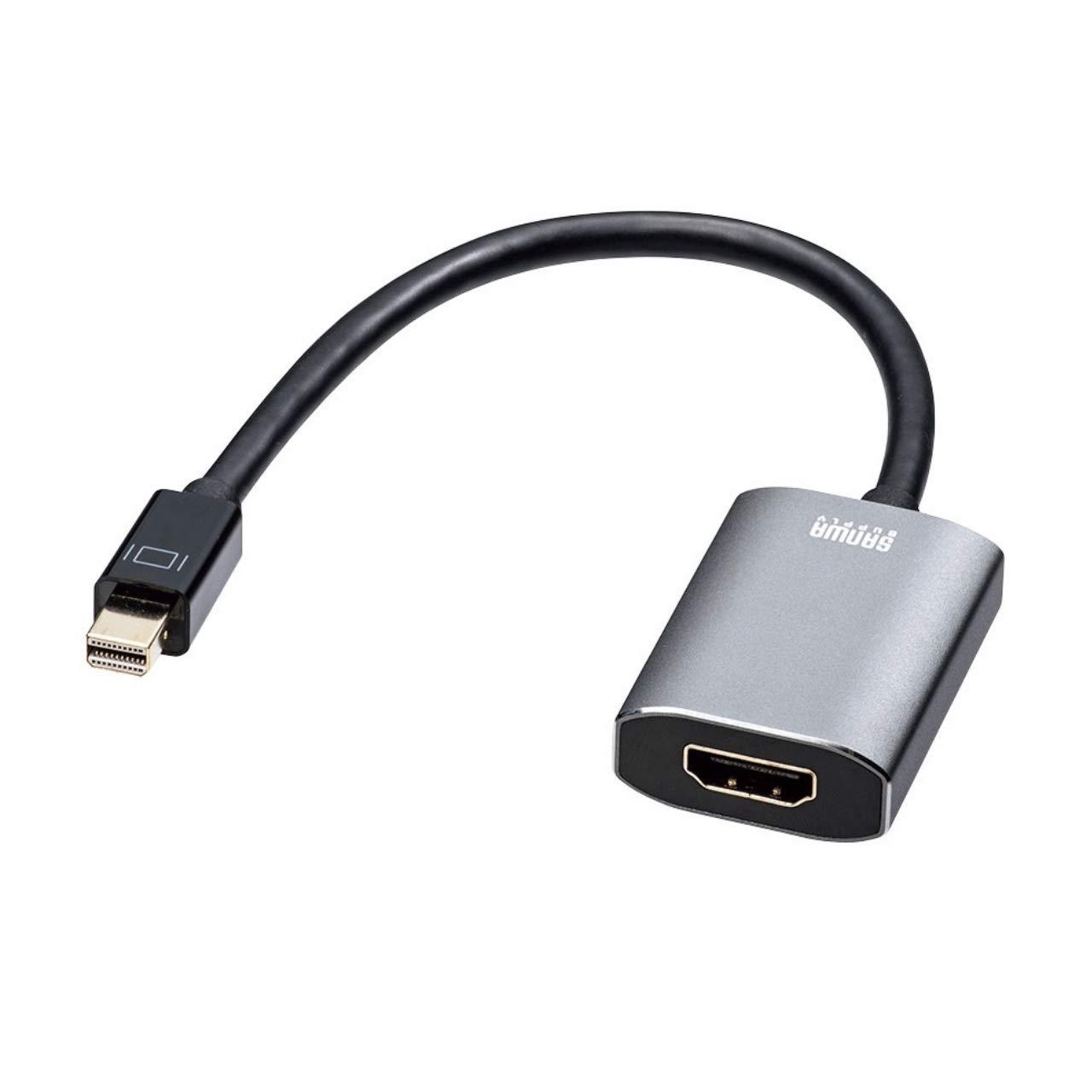 Sanwa Supply Mini DisplayPort to HDMI Conversion Adapter HDR Support 15cm AD-MDPHDR01