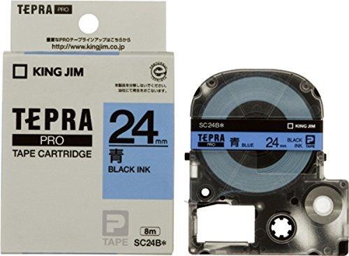 King Jim Tape Cartridge Tepla PRO SC24B 24mm Blue