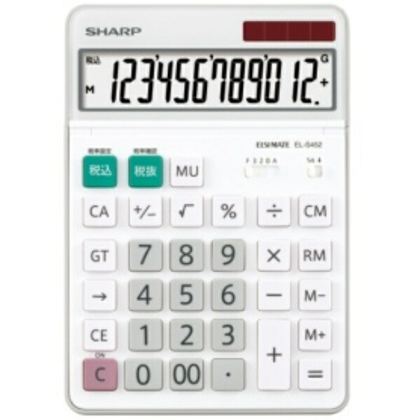 Sharp LCMate Calculator 12-digit Semi-desktop EL-S452-X 1 unit