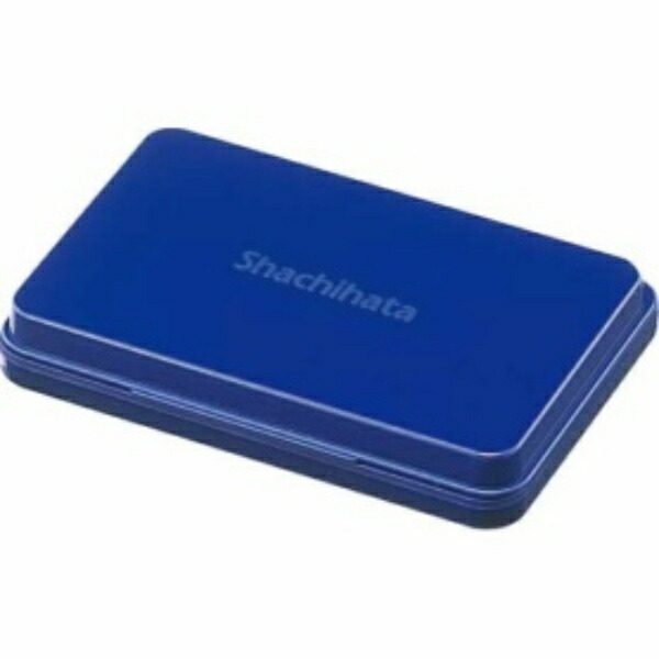 Shachihata Stamp Pad Medium Size Indigo Blue HGN-2-B 1 piece