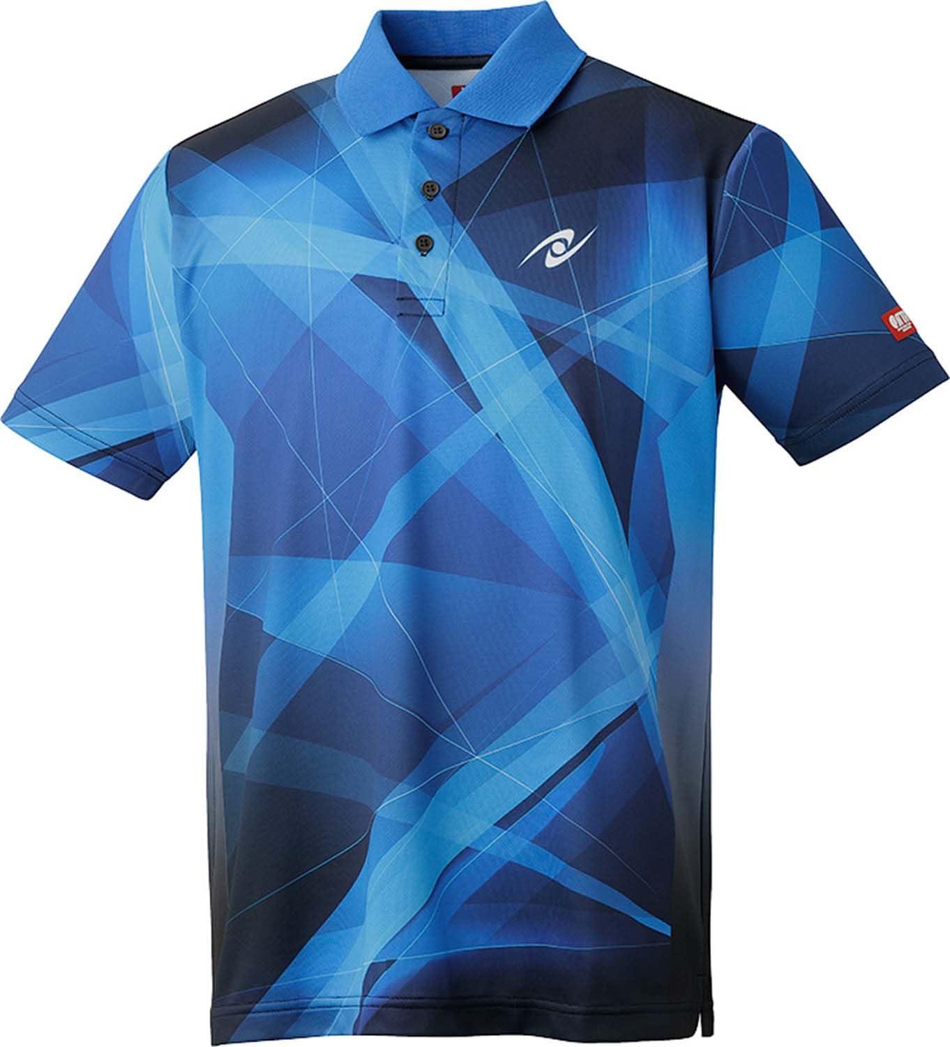 Nittaku Table Tennis Game Shirt Breaker Shirt 09: Blue 2XO