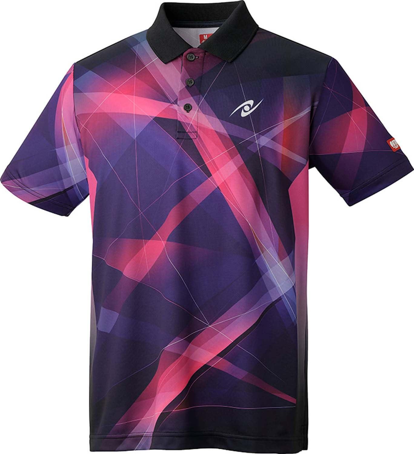 Nittaku Unisex Game Shirt Breaker Shirt Table Tennis NW2210-21 Short Sleeve 21: Pink S