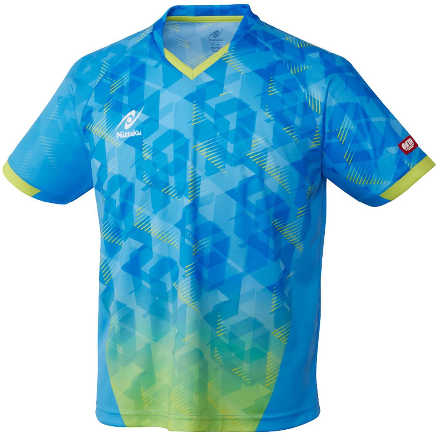 [Nittaku] Sky Scope Shirt Sky Scope Shirt NW2214 L Blue L