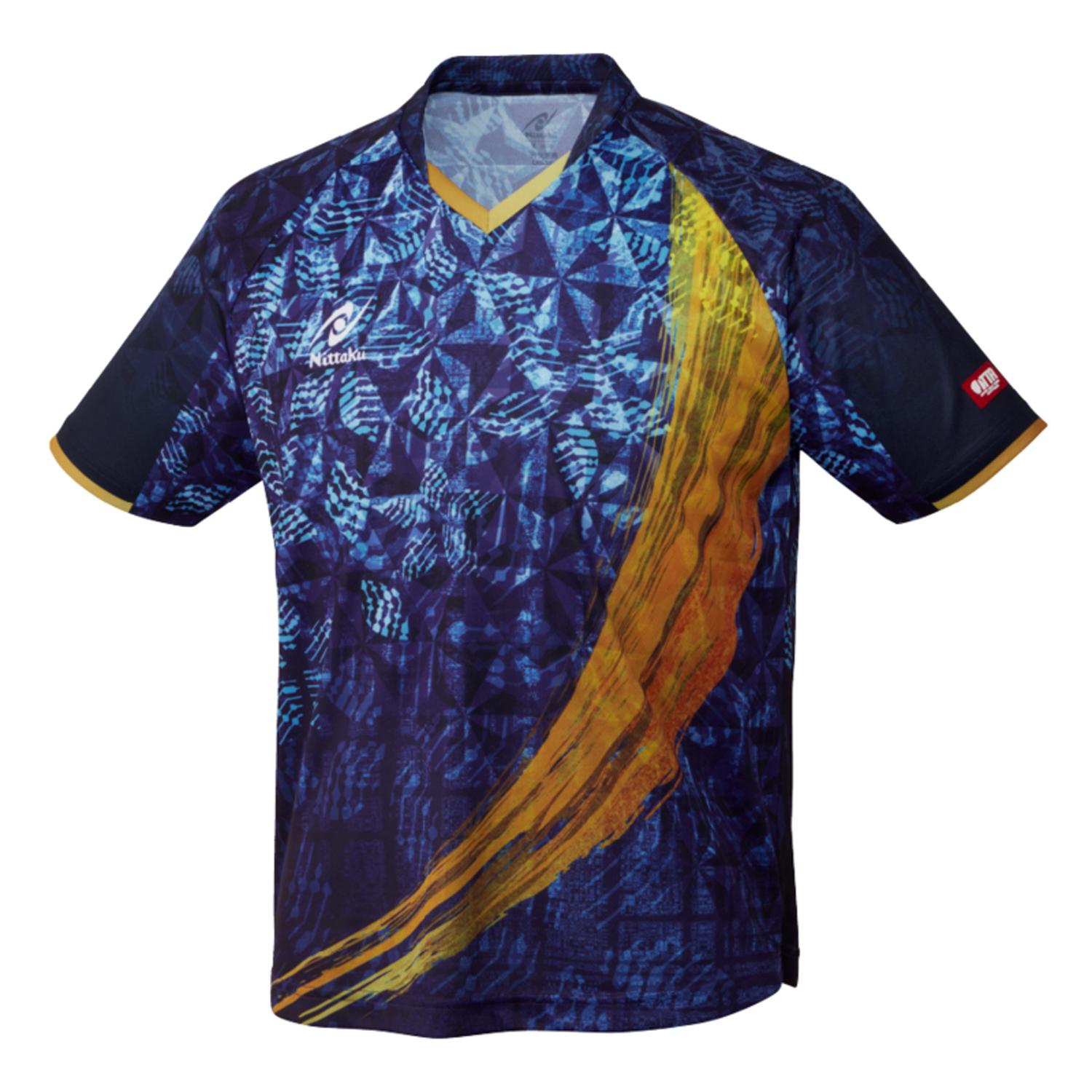 [Nittaku] Sky Unity Shirt Sky Unity Shirt NW2216 Kids Blue J150