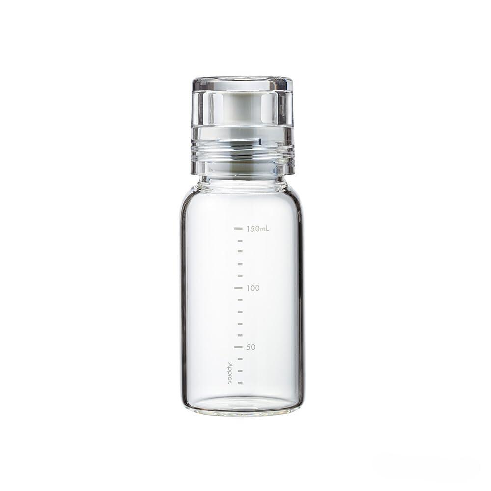 HARIO Dressing Bottle Slim 150ml Boiling Water Safe Pale Gray DBSN-150-PGR