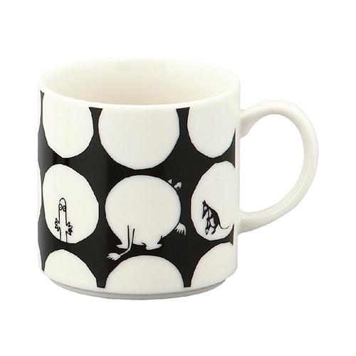 Moomin Nordic Home Goods Kviat Ceramic Mug Cup (Dot) (350ml) Made in Japan Yamaka Shoten MM6202-11