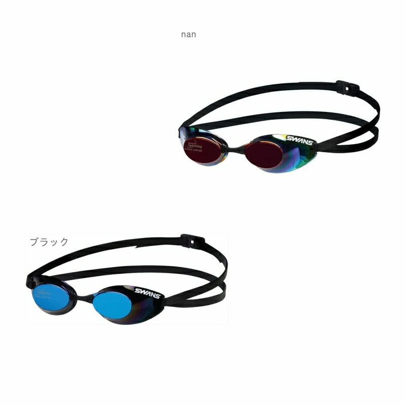 [Swans] Goggles Swimming Goggles (bgsr10m-bkbl) 169-Black Blue In Stock