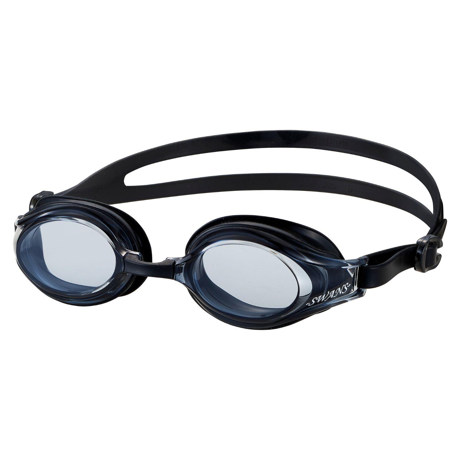 [Swans] Made in Japan Swimming Goggles Anti-Fog UV Protection Fitness SW-30NST SMBK Smoke Adult Unisex