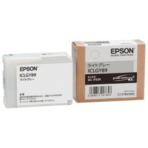 Epson Ink Cartridge Light Gray ICLGY89 1 piece