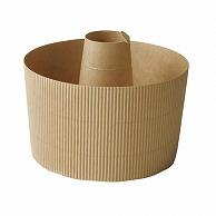 Tenma Paper Products Confectionery Supplies Chiffon Cup Hard Type SC844 Plain Brown 25 Sheets