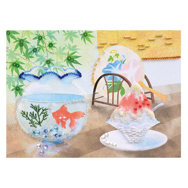 MIYUKI Bead Kit Bead Decoration Summer Veranda (August) BHD-156