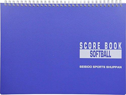 SEIBIDO SHUPPAN Softball Scorebook, Ring-Bound, 9140