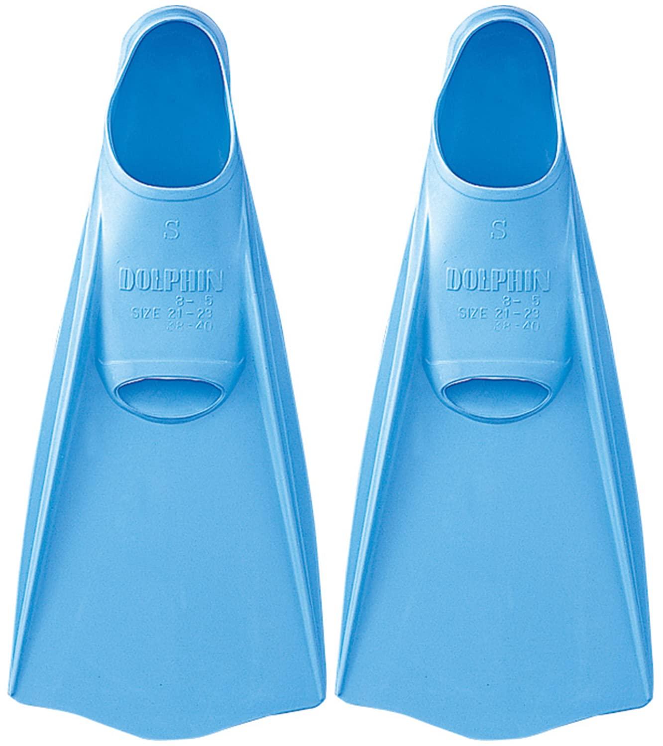 AQA Marine Sports Fins Dolphin Color Sax (21) SS KF2118K