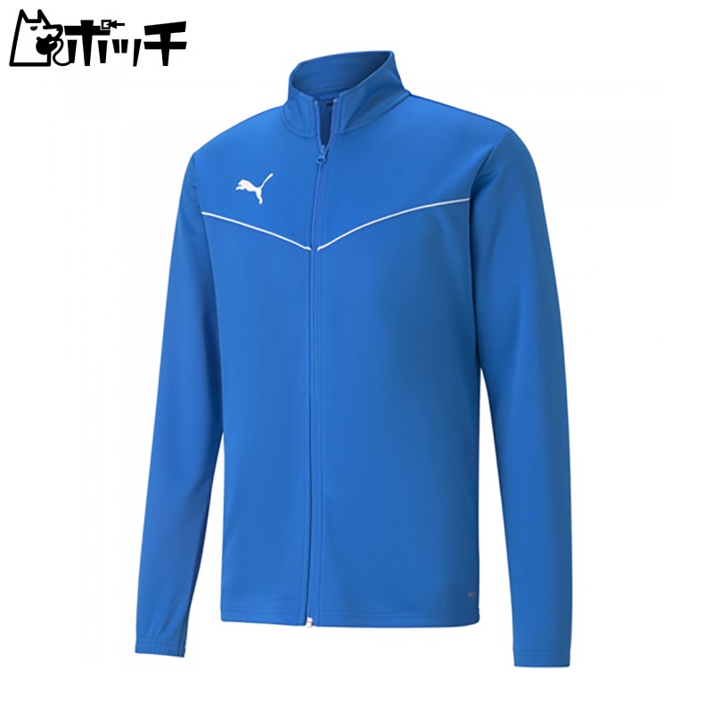 [PUMA] Windbreaker Jacket TEAMRISE Training Jacket Men's 2021 Fall/Winter Color Electric Blue Lemonade (02) 2XL