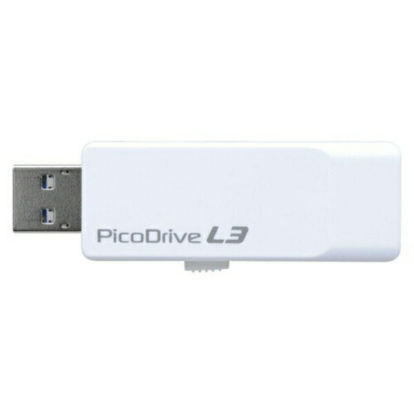 Green House USB 3.0 Compatible USB Memory Pico Drive L3 8GB GH-UF3LA8G-WH