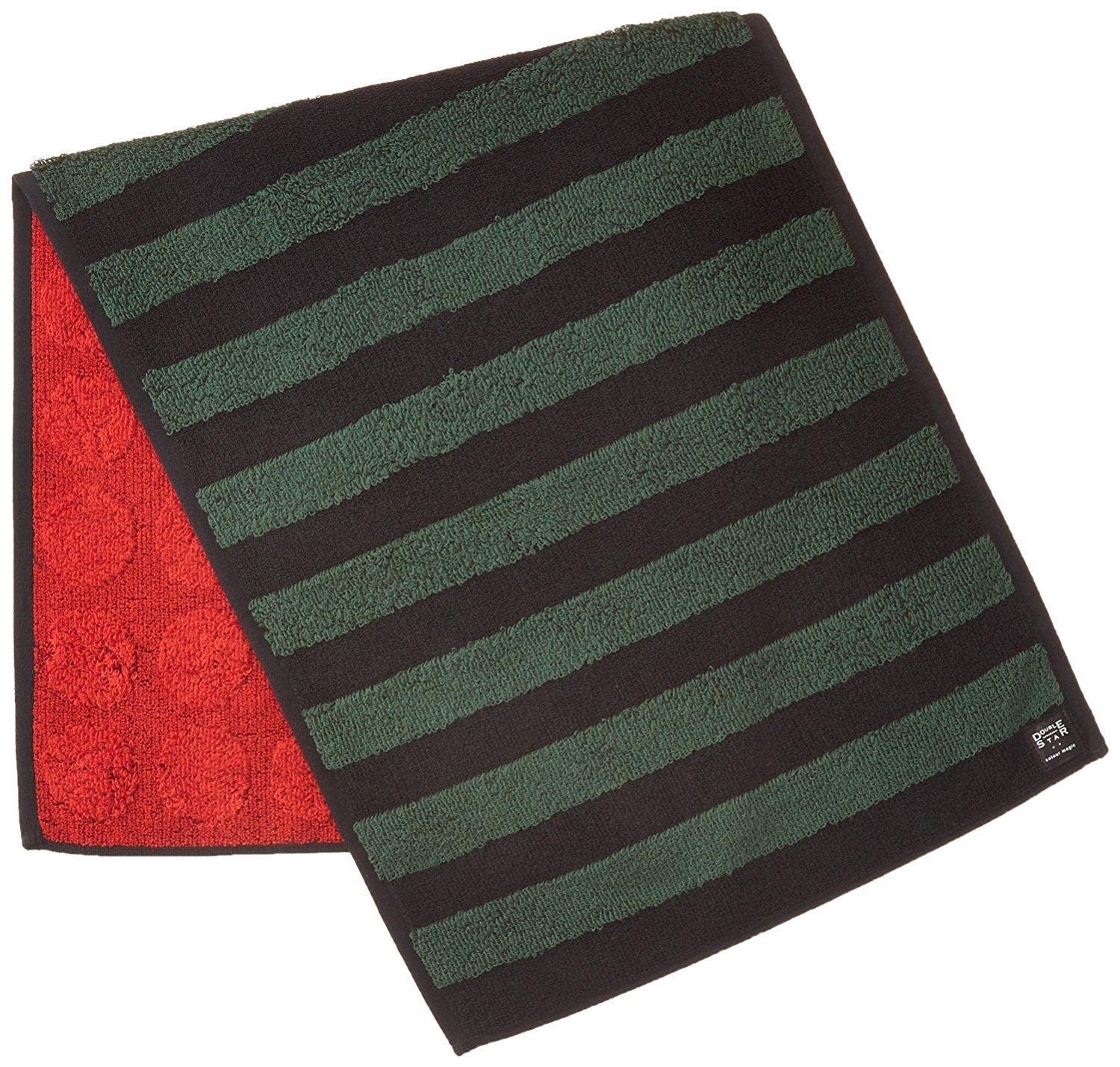 Kusunohashi Monori Colour Magic Face Towel Watermelon/Red (36×83cm・100% Cotton) 1-60283-31-R