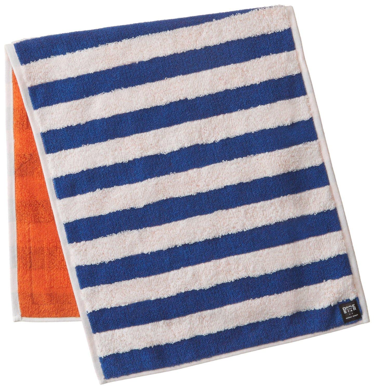Kusunohashi Monori Colour Magic Face Towel Picasso/Orange (36×83cm・100% Cotton) 1-60282-31-OR