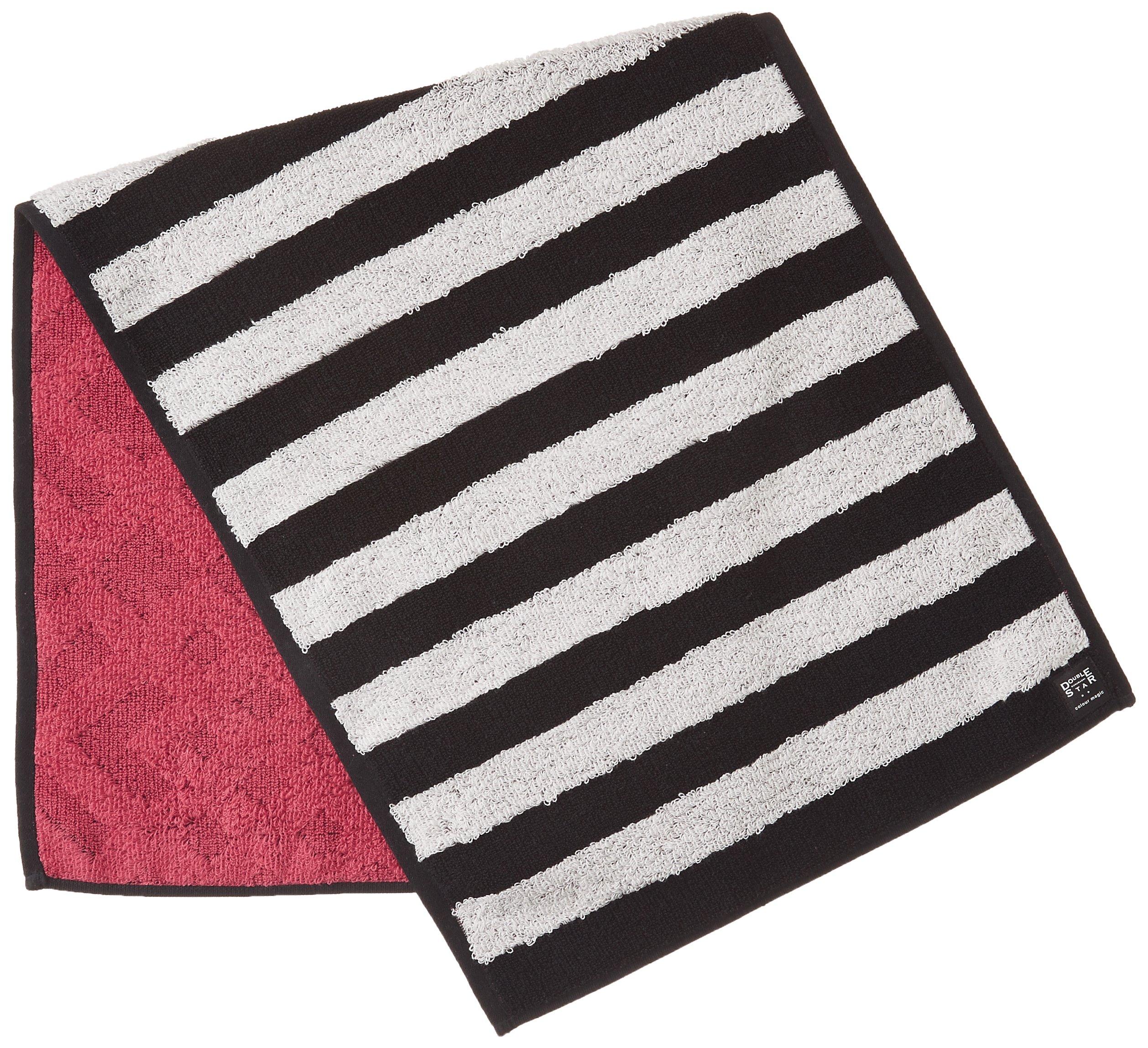 Kusunohashi Monori Colour Magic Face Towel Zebra/Pink (36×83cm・100% Cotton) 1-60284-31-P