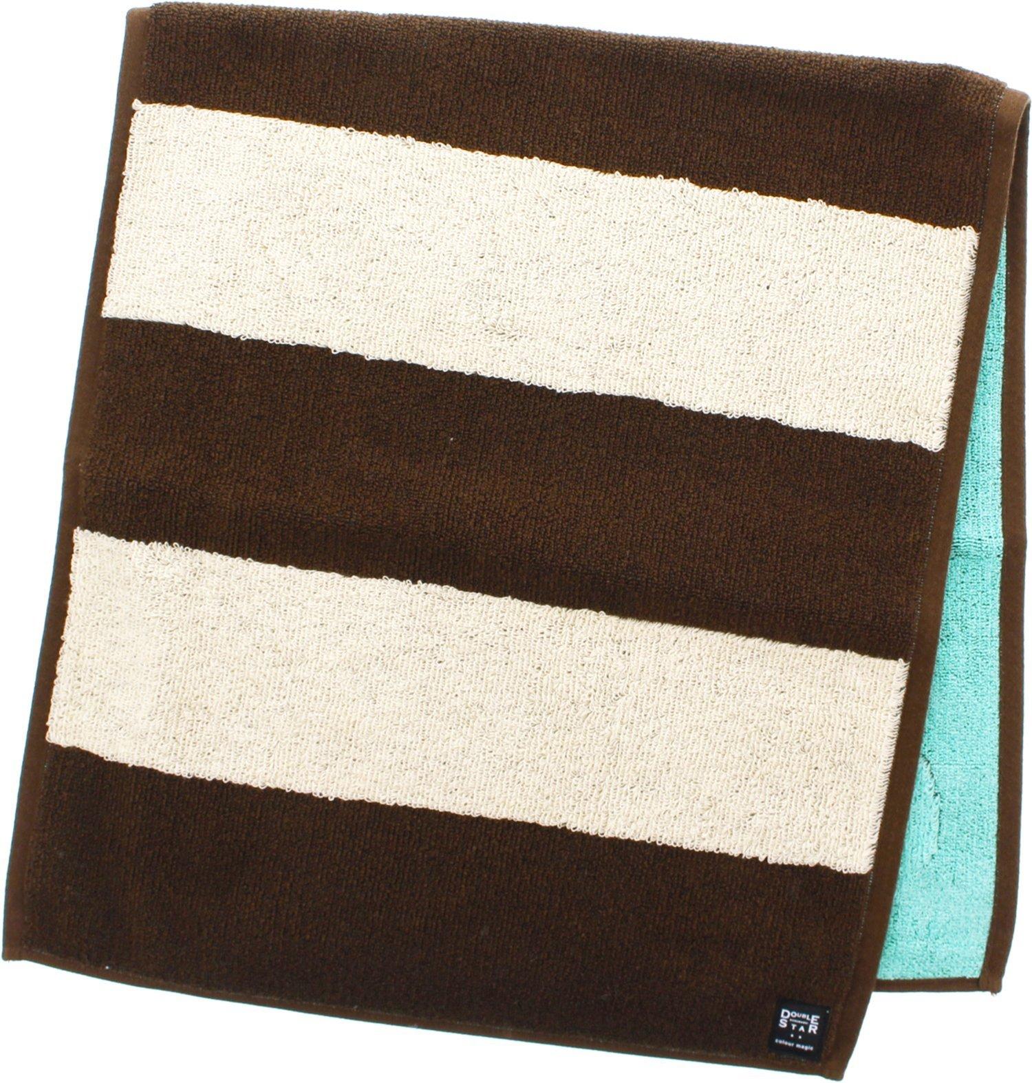 Kusunohashi Monori Colour Magic Face Towel Tiramisu/Brown (36×83cm・100% Cotton) 1-65434-31-BR