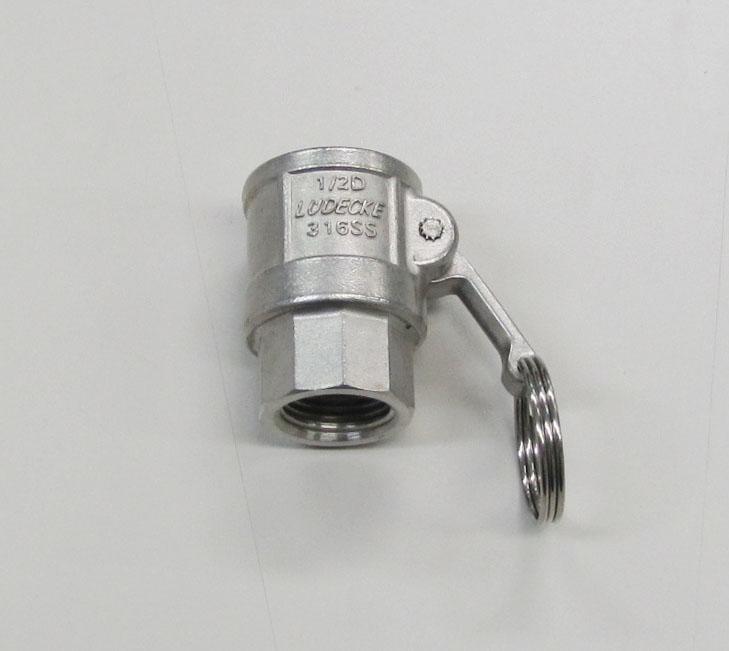 G1/2 Female Thread Coupling (Stainless Steel)