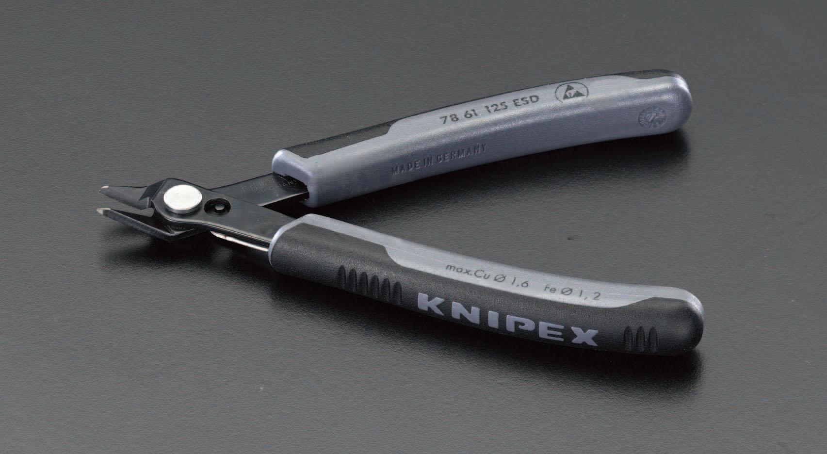 ESCO 125mm Precision Nippers (ESD Grip) EA535KE-13