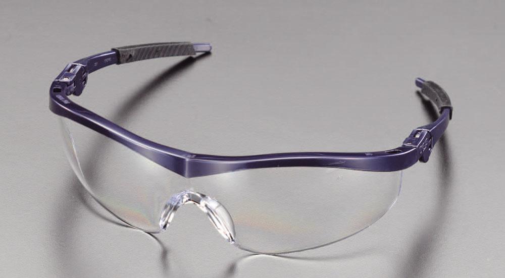 ESCO Safety Glasses (Clear/Navy) EA800CH-2