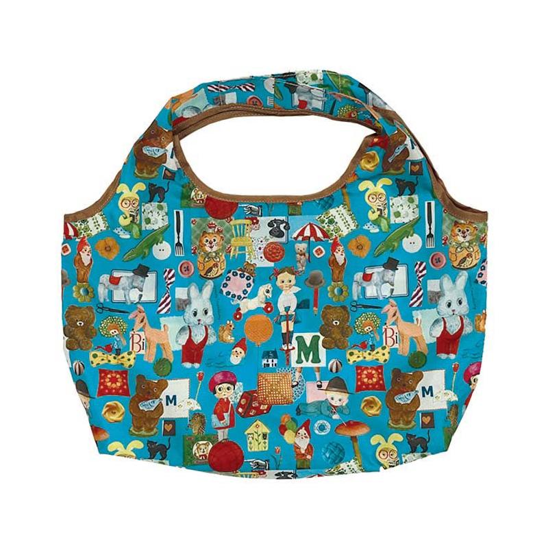 M. Montini MM. Mini Daily Bag Blue Collage