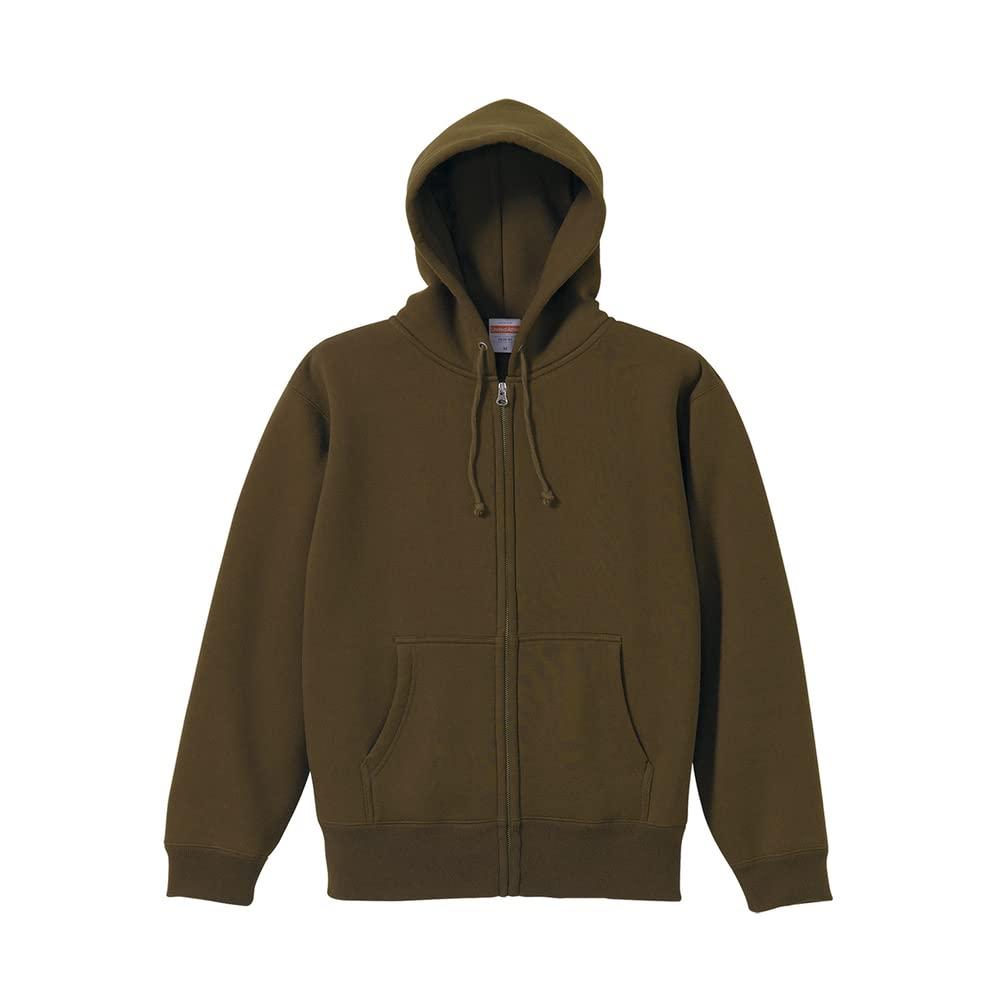 [United Athle] 10.0 oz T/C Sweatshirt Full-Zip Hoodie (Brushed Lining) 562001 052 Dark Brown S