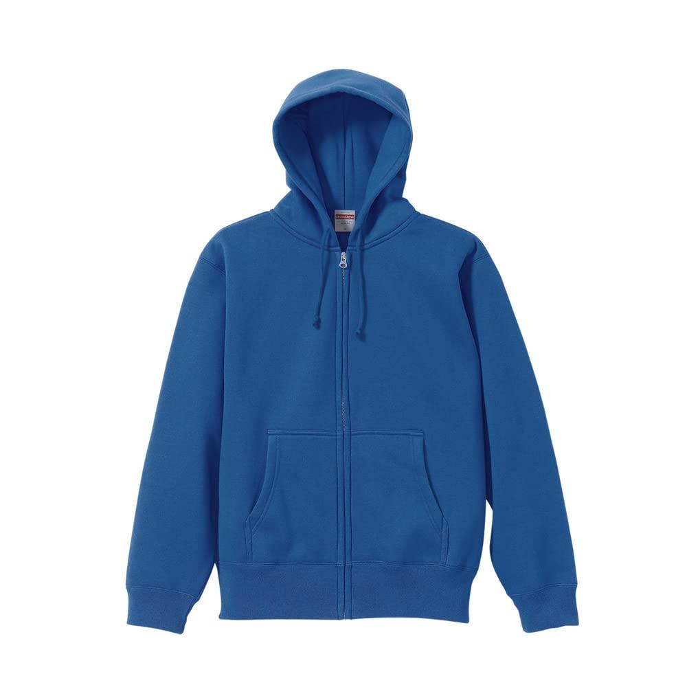 [United Athle] 10.0 oz T/C Sweatshirt Full-Zip Hoodie (Brushed Lining) 562001 085 Royal Blue XL