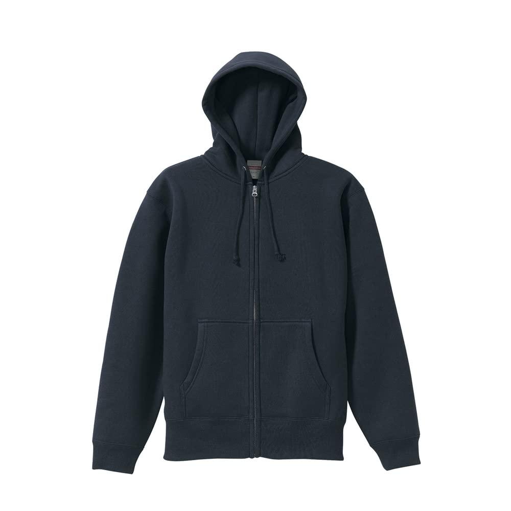 [United Athle] 10.0 oz T/C Sweatshirt Full-Zip Hoodie (Brushed Lining) 562001 086 Navy XL