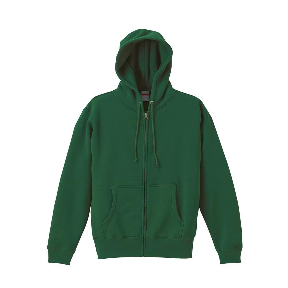 [United Athle] 10.0 oz T/C Sweatshirt Full Zip Hoodie (Brushed Inside) 562001 497 Ivy Green M