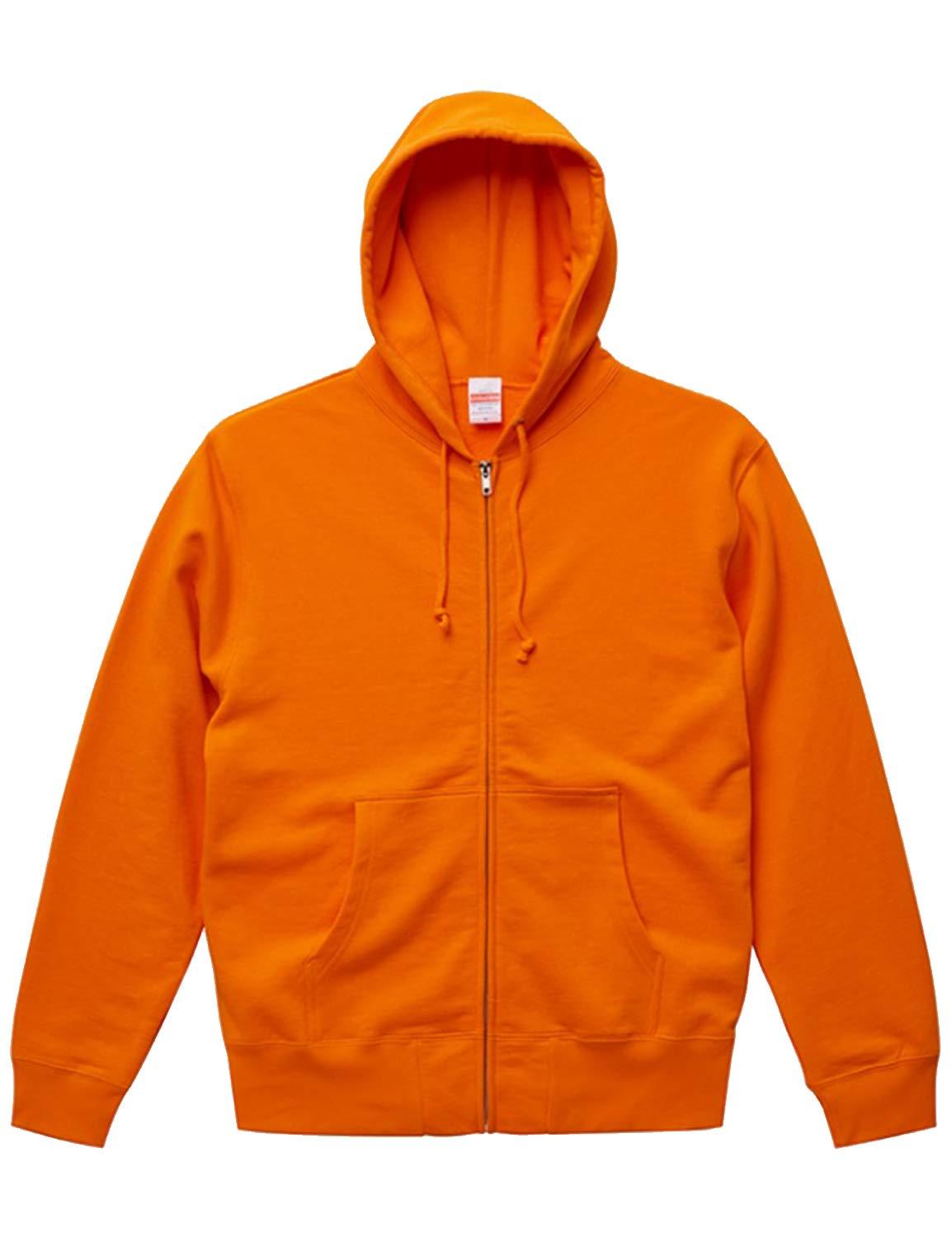 [United Athle] Zip-Up Hoodie 10.0oz Taffeta Parka T (Parka T) Orange Japan M (Equivalent to Japanese Size M)