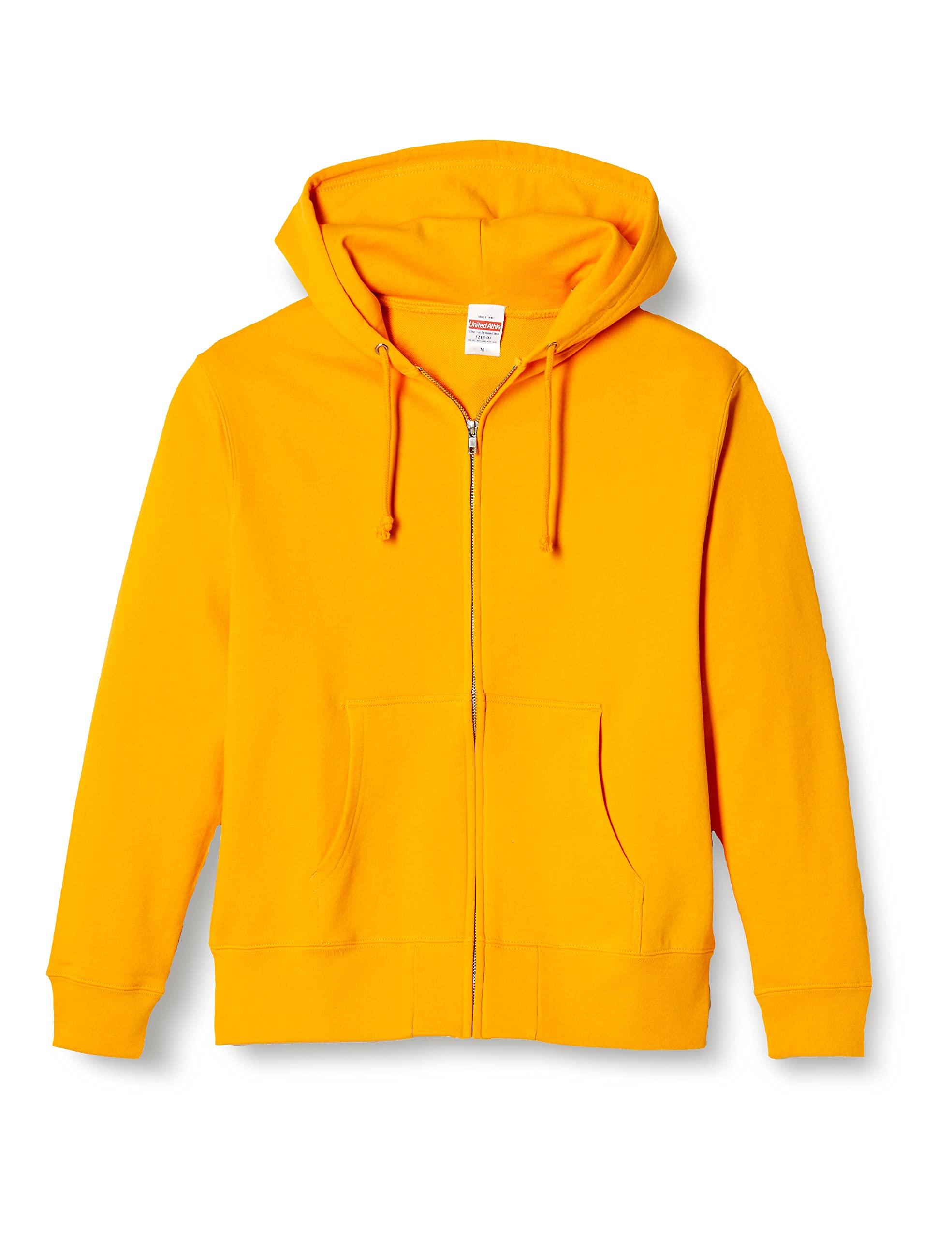 [United Athle] Zip-Up Hoodie 10.0oz Taffeta Ripstop Hoodie T (Hoodie T) Gold Japan M (Equivalent to Japanese Size M)
