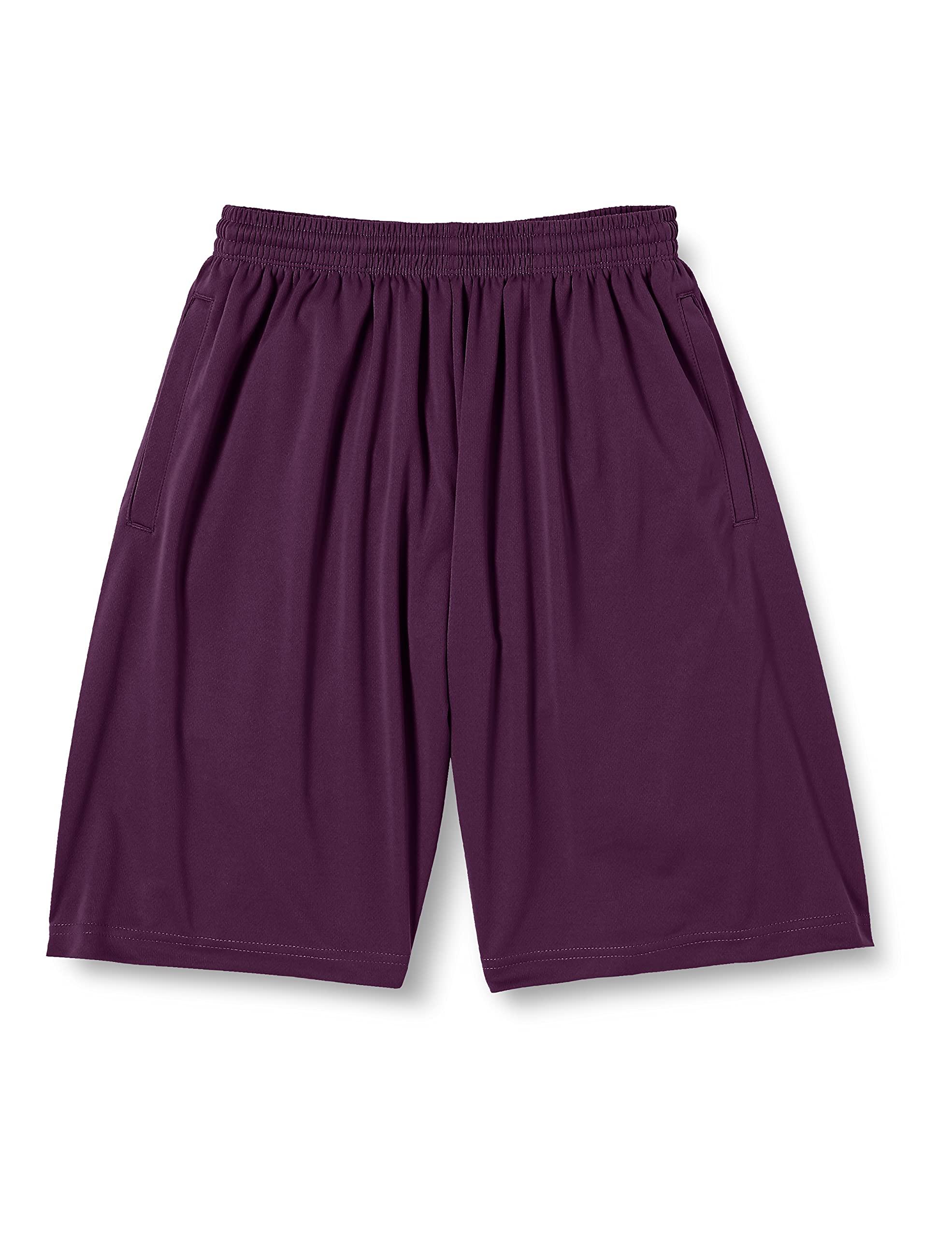 [Glimmer] Half Pants 4.4 oz Dry Half Pants [UV Protection] 00325-ACP Purple 4L (Equivalent to Japanese Size 4L)