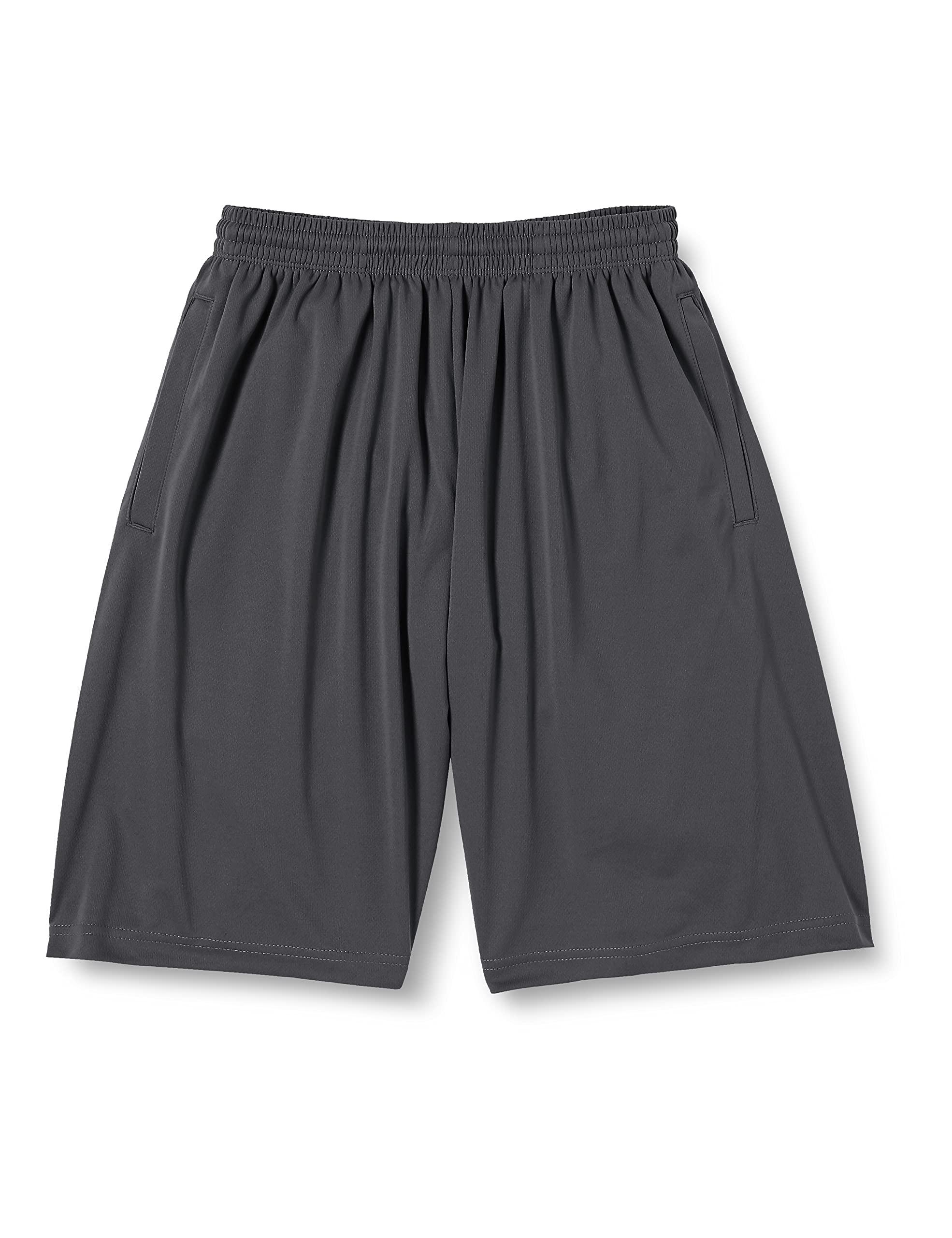 [Glimmer] Half Pants 4.4 oz Dry Half Pants [UV Protection] 00325-ACP Dark Gray 3L (Equivalent to Japanese Size 3L)