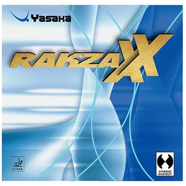 YASAKA Table Tennis Rubber RAKZA XX Back Soft Hybrid Energy Type Made in Japan Black (90) TA B89