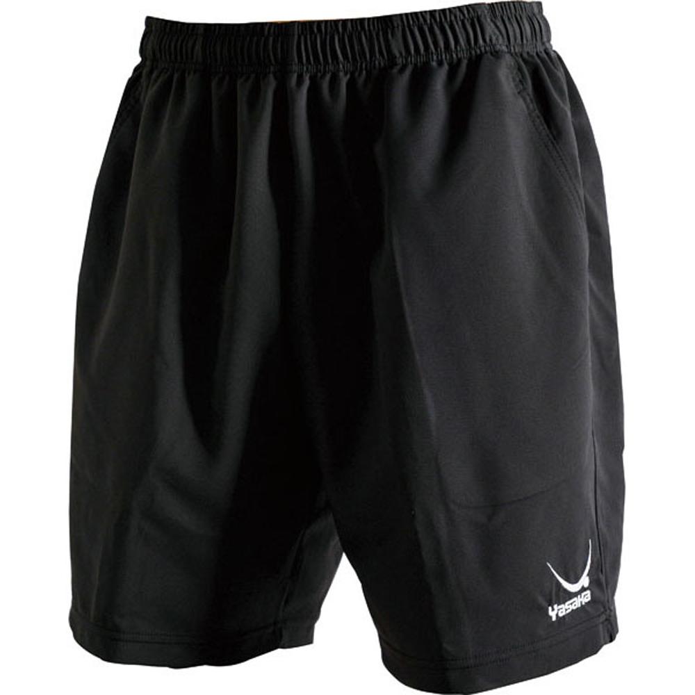 YASAKA Table Tennis Game Pants SB Shorts J.T.T.A. (Japan Table Tennis Association) Approved Unisex Black (90) SS Y146