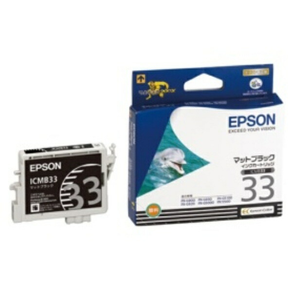 Epson Ink Cartridge Matte Black ICMB33 1 piece