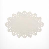SWAN Lace Paper, Oblong Shape, Size 14, White, 1 Bag