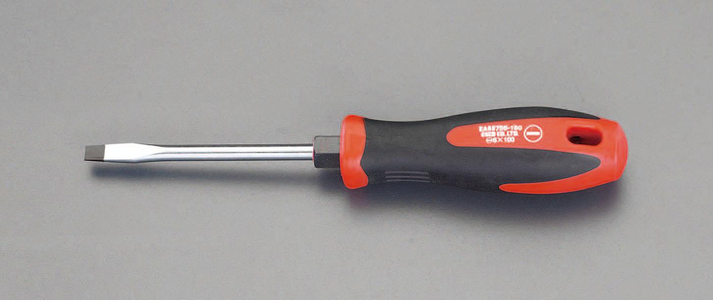 ESCO 8.0x150mm [-] Screwdriver (with hex socket) EA557DD-150