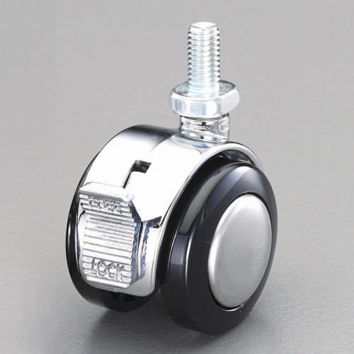 40mm Casters (Twin Wheels with Brakes)