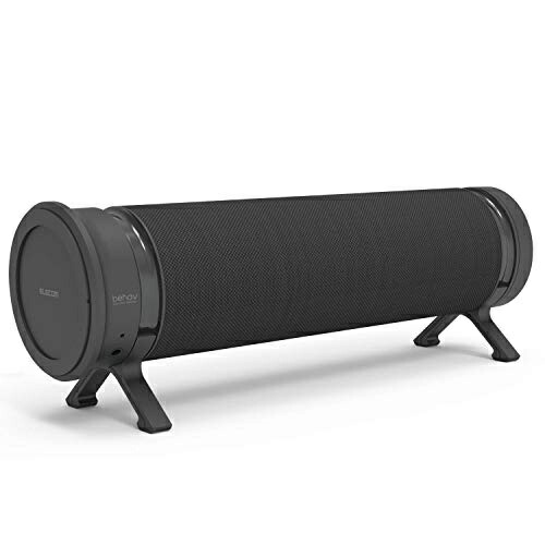 ELECOM Speaker Soundbar Style [Wired/Bluetooth Compatible] for PC, TV, Smartphone, Tablet - Black SP-PCBS01UBK