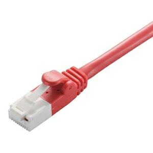 ELECOM LAN Cable CAT6 20m (6.5ft) Snag-Resistant Connector Simple Packaging RoHS Directive Compliant Red LD-GPT/R20/RS