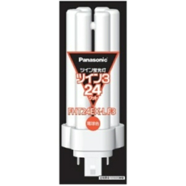 Panasonic Twin 3 Fluorescent Lamp <PARUCK Warm White> FHT24EXLF3
